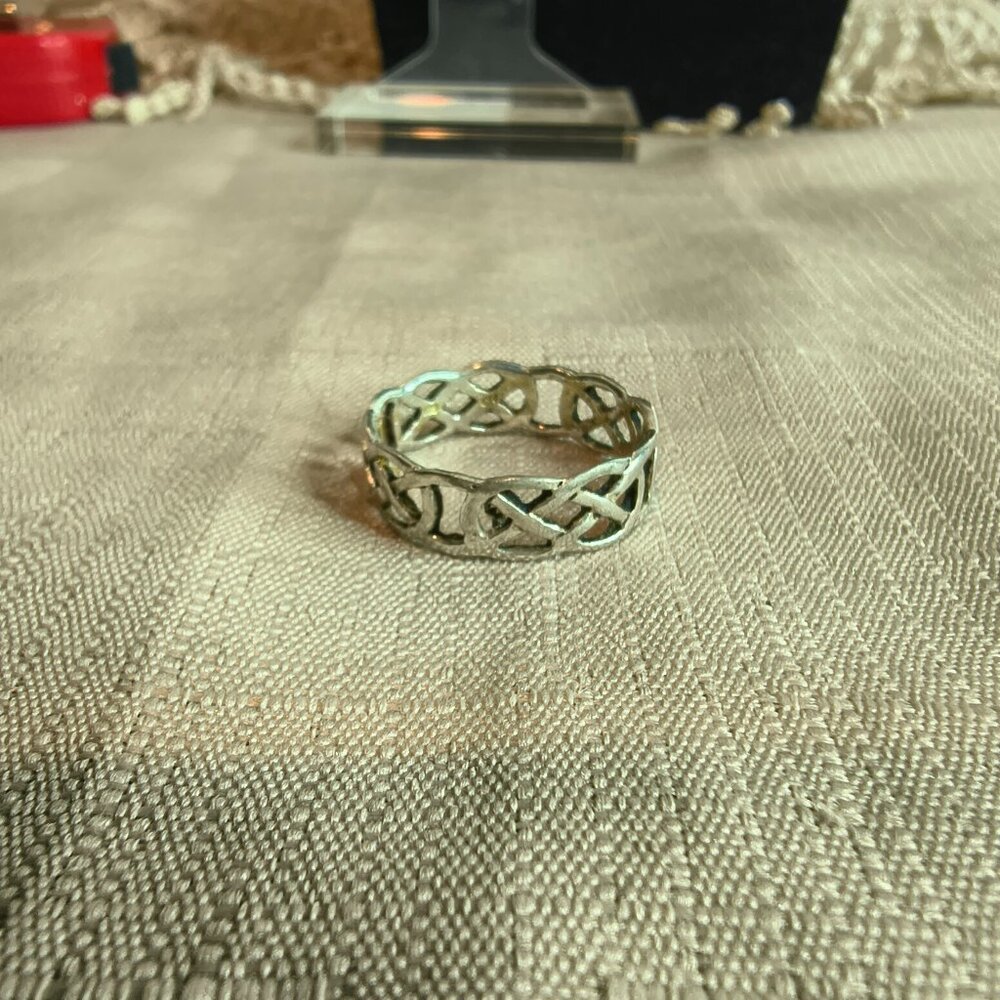 Sterling Silver 925 Celtic Knot Ring